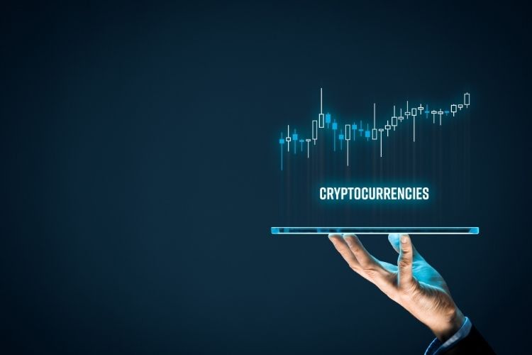 Bitcoin ve blokzincir işlemlerini gösteren grafik