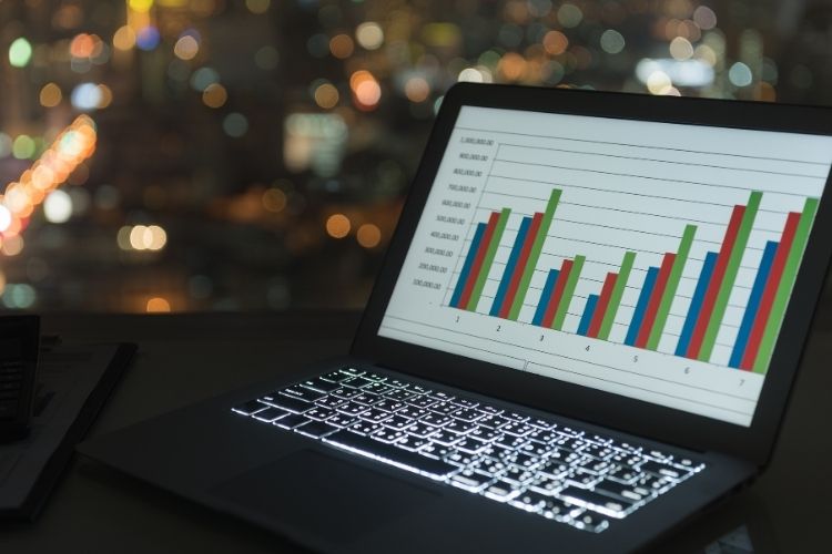 Yatırım riskini dağıtan çeşitlendirilmiş portföy modelini anlatan grafik