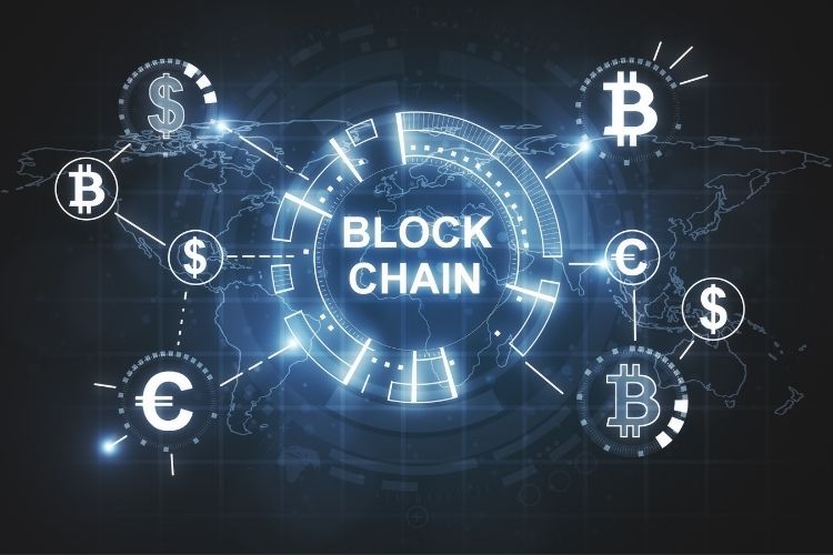 Blockchain teknolojisinin sunduğu güvenlik, şeffaflık ve dağıtık yapı özelliklerini anlatan görsel.